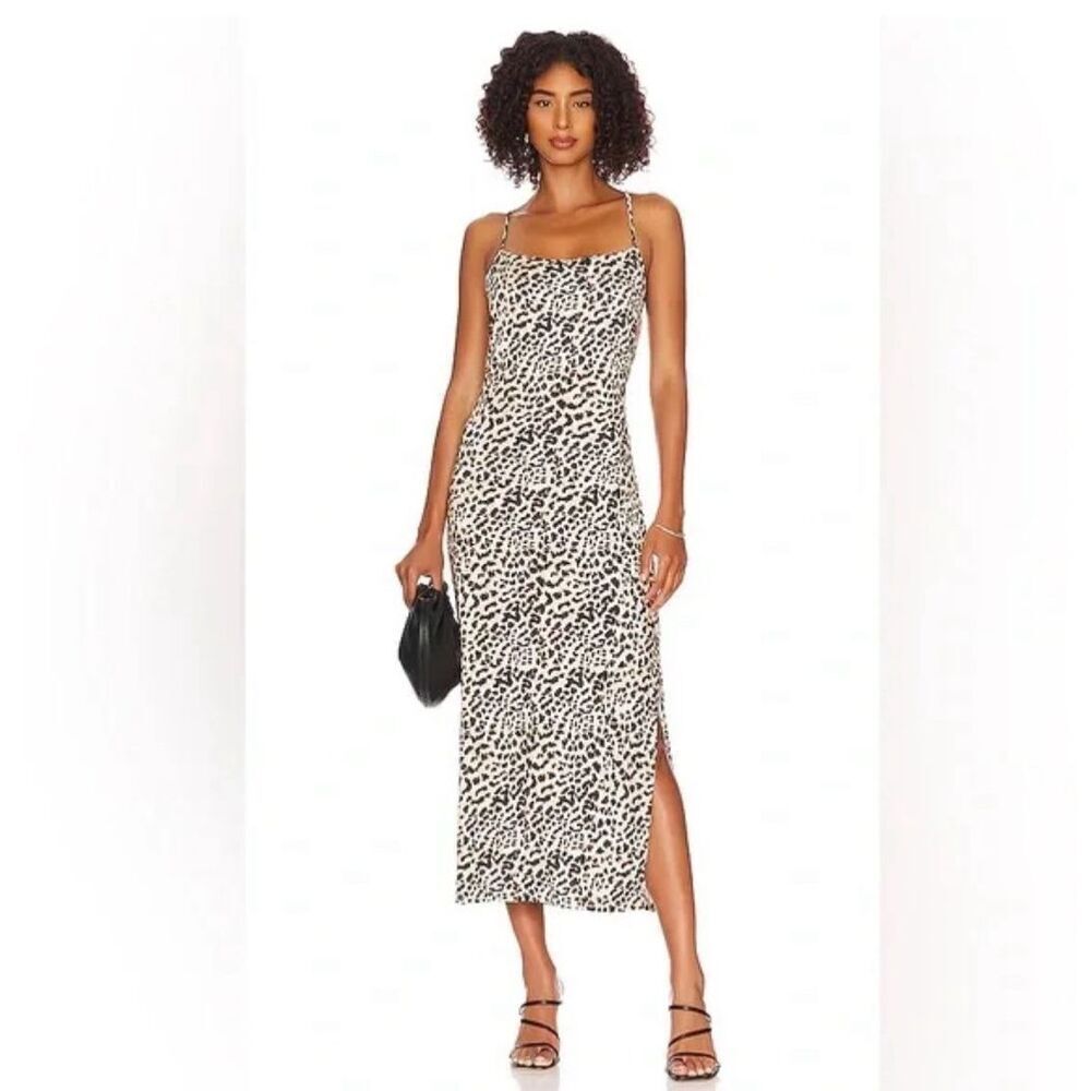NWOT LITA by Ciara Leopard Print Dress Revolve Small